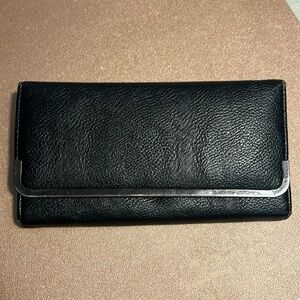 Black wallet or used as a simple clutch